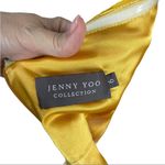 Jenny Yoo  Collection “Hudson” Yellow lace strapless Cocktail Floral Dress Size 6 Photo 11