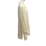 Adrianna Papell  Cream Brocade Stand up collar Jacket size 14 Photo 4