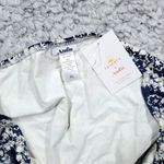 ANDIE  Swim x Faherty Bikini Bottom Size XL Blue Cream Swimsuit Island Batik Photo 5