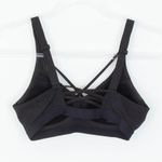 Victoria's Secret  Sport Black Strappy Sports Bra Womens 34B Lightweight Athletic Photo 3
