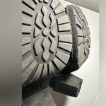 Bølo Women’s Black Leather Ring Harness Block Heel Ankle Boots Y2k Goth Size 8 Photo 7