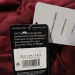 Champion  Sweatshirt Women's Size Small Burgundy Quarter Zip Sweater Gorpcore Photo 7