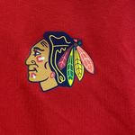 Majestic Chicago Blackhawks red zip-up pullover Photo 2