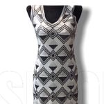 Chelsea and Violet Sequin Mini- Dress Sequin Geometric Body Con Photo 3