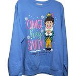 Simply Southern NWOT  “Elf” Blue Sweatshirt - M Photo 0