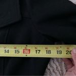 Guess  Wool Blend Black Coat Silver Hardware Belted Single Breasted Medium Photo 8