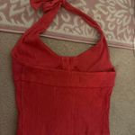 Halter tank top Red Size M Photo 1