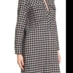 Madewell  Latitude Check Shirt Dress in True Black Small Photo 4