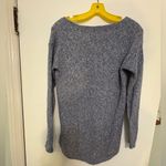 FatFace  Women's Blue Knit Sweater Sz 2 Cotton Blend Photo 1