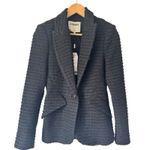 L'Agence NWT  Chamberlain Single Breasted Blazer Suit Jacket Black Tweed Size 0 Photo 1