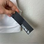 BNWT! MONO B White Women's Strappy Back Bow Detail Sports Bra Size L Size L Photo 2