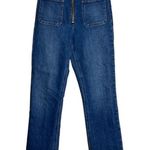 Aritzia Denim Forum Jeans Women's Size 2/25" The Just Peachy Straight High Rise Photo 0