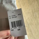 Kut From The Kloth Meg Wide Leg High Rise Jeans Pants Utility White NWT Size 24W Photo 4