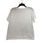 Michael Kors  White Logo T-Shirt Womens Size XL Short Sleeve Tee Photo 2