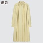 Uniqlo ‎ U GATHERED LONG SLEEVE DRESS XS Photo 1