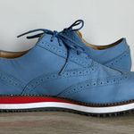 FootJoy Women's Sport Retro Blue Faux Leather Golf Shoes Size 8.5 Photo 6