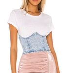 H:ours Revolve  Brienne  Pink Ruched Zip Mini Skirt Photo 0