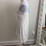 Solitaire  Swim White Crochet Trim Cover Up Dress Photo 2