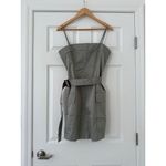 Abercrombie & Fitch NWT Abercrombie Olive Utility Cargo Dress Medium Photo 3