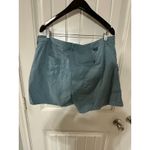 Patagonia Blue Hiking Shorts Women 18 Outdoor Travel Pockets Zipper Draw String Photo 2