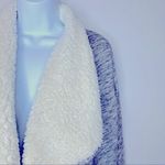 Abercrombie & Fitch Fleece Open Front Waterfall Sherpa Jacket Photo 3