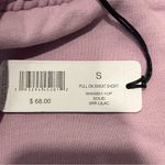 We Wore What NWT  High-Rise Pull On Sweat Shorts in Lilac Size Small Photo 9