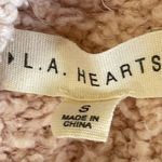 LA Hearts L.A. Hearts Teddy Pink Sweater Photo 4