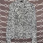 Topshop  Women’s Dalmatian Animal Print Blouse Photo 4