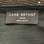 Lane Bryant  Classic Flutter-Sleeve V-Neck Peplum Top copper shimmer size 18 / 20 Photo 7