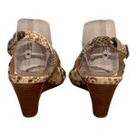 Franco Sarto Danila2 Wedge Sandals Reptile Snakeskin 9.5 Photo 2