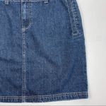 Tommy Hilfiger Cotton Denim Pencil Skirt Y2K Women’s Size 6 Blue Photo 3