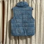 Anthropologie Pilcro and the Letterpress Chambray Blue Puffer Vest Photo 6