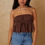 PacSun  lace babydoll tube top Photo 0