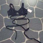 Missguided  Thick Strap Underwired Wrap Bikini Top SIZE 12 Photo 0