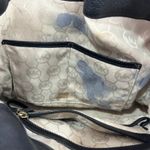 Michael Kors  Hamilton Large Black Pebbled Leather Bag Tote Golden Padlock Chic Photo 5