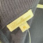 Shoshanna  Navy Wool Silk Drop Waist Pleated Mini Dress Medium Photo 3