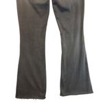 MOTHER Weekender Fray Jeans Last Chance Saloon Grey Distressed Bootcut Women 30 Gray Photo 8