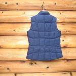 Lilly Pulitzer Vintage  Down Blend Puffer Vest Navy Photo 3