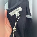 Max Studio  Women's Sleeveless Black Jumpsuit size S NWT French Terry Waist Tie Photo 8