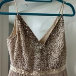 BHLDN Avery Maxi Dress, Oyster Champagne Color, Size 4 Photo 5