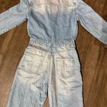 ZARA NWT FADED DENIM JUMPSUIT Photo 5
