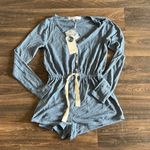 Privacy Please Celine Romper in Navy Photo 1