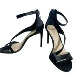 Vince Camuto Imagine  Size 9.5 Heels Stiletto Strap Sexy Classy Black Open Toe Photo 6