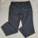 Max Mara  Weekend Pants Trousers Black Slim Cigarette Size 12 Photo 0
