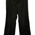 Ann Taylor  Wool Blend‎ Gray Green Mid Rise Wide Leg Cropped Dress Pants Size 2 Photo 0