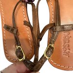 Mystique Boutique Mystique Beaded T-Strap Leather Sandals, Sz 9 Photo 14