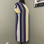 Nautica Dress Navy, Yellow & White Size Small Photo 3