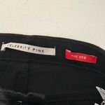 Celebrity Pink The Deb Organic Cotton Skinny Hi Rise Black Raw Hem Jeans NWT 503 Photo 8