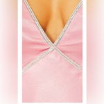 Bardot NWT Rome Diamonte Slip Dress in Blush Pink, size 6 Photo 3