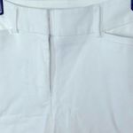 Apt. 9  Solid White Bermuda Shorts Women’s Size 8 | Classic Chino Flat Front Photo 6